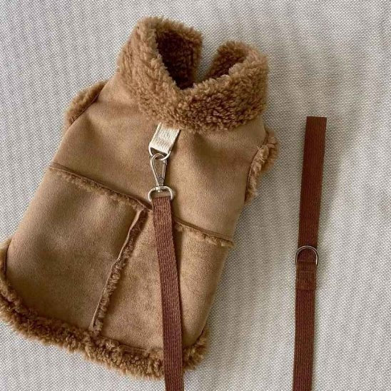 Manteau Chien | Le Mouton Sherpa - Jamais sans mon chien