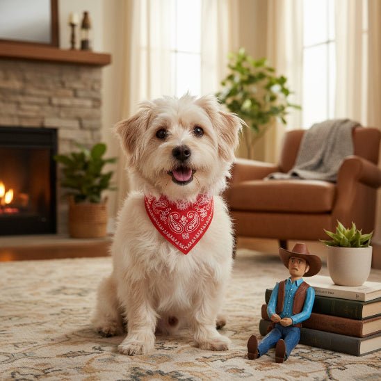 Bandana chien | ByeBye Mon Cowboy - Jamais sans mon chien