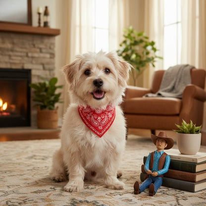 Bandana chien | ByeBye Mon Cowboy - Jamais sans mon chien