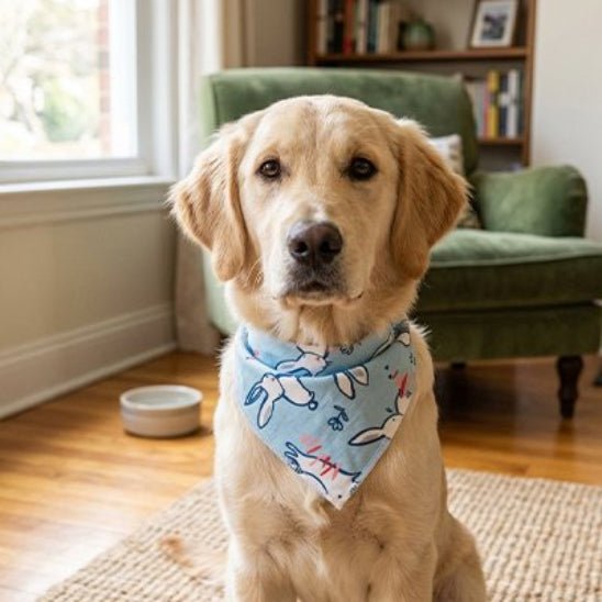Bandana pour Chien | Le Bandit - Jamais sans mon chien