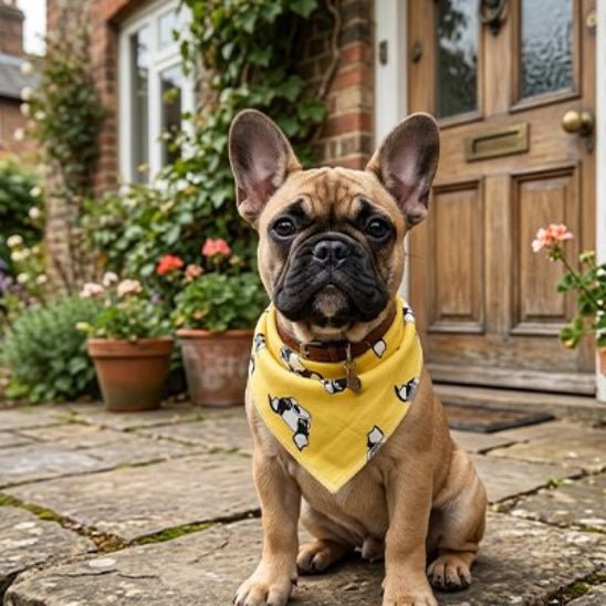 Bandana pour Chien | Le Bandit - Jamais sans mon chien