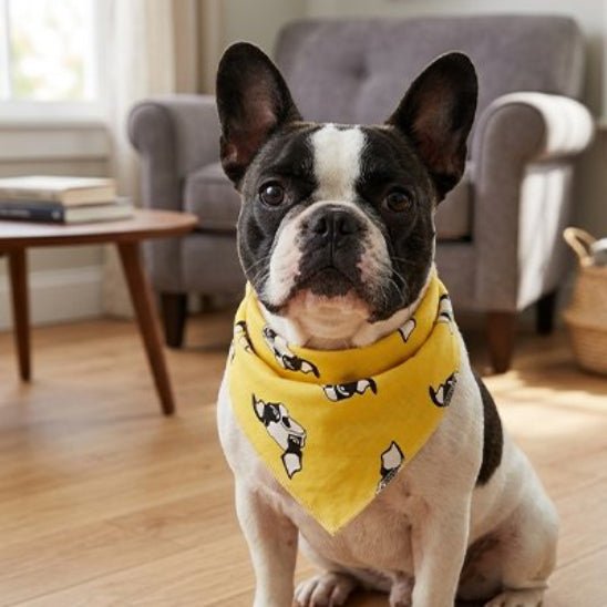 Bandana pour Chien | Le Bandit - Jamais sans mon chien
