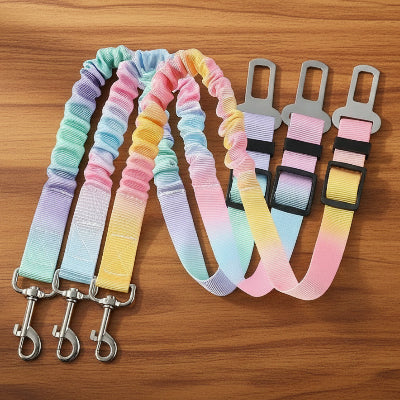 Ceinture de sécurité pour chien | SafeDrive- 3 couleurs 