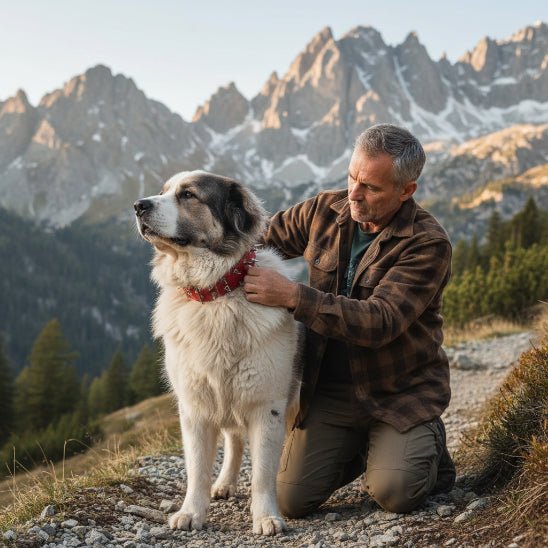 Collier Chien | Les Pointes au Cou - Jamais sans mon chien