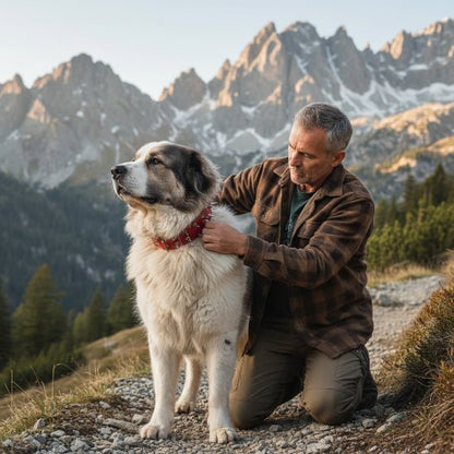 Collier Chien | Les Pointes au Cou - Jamais sans mon chien