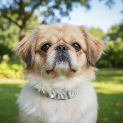 Collier chien | Le Bling Bling - Jamais sans mon chien