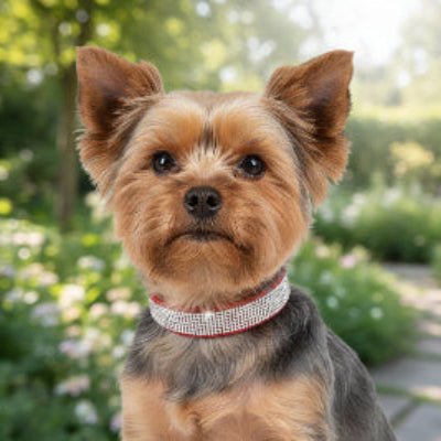 Collier chien | Le Bling Bling - Jamais sans mon chien