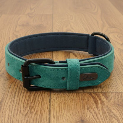 Collier chien / Confort Velouté - Jamais sans mon chien