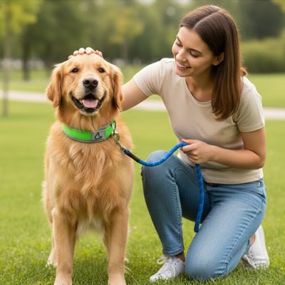 Collier pour Chien | Robuste & Confortable - Jamais sans mon chien