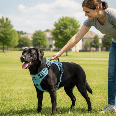Harnais chien | Le Confort Mesh - Jamais sans mon chien