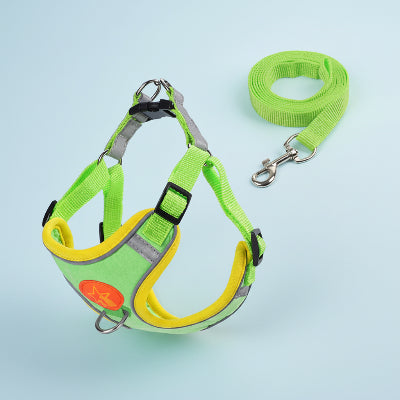 Harnais pour Chien | Anti-Traction Douillet 2- couleur VERT