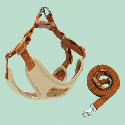 Harnais pour petit Chien | Ourson - couleur BEIGE
