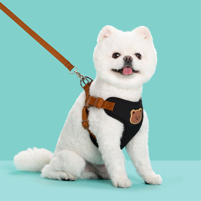 Harnais pour petit Chien | Ourson - couleur NOIR