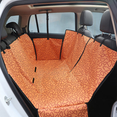 Housse voiture chien | Imperméable Cramponnante- couleur ORANGE