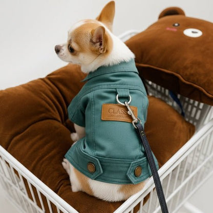 Manteau chien | Le Jeans Jacket - Jamais sans mon chien