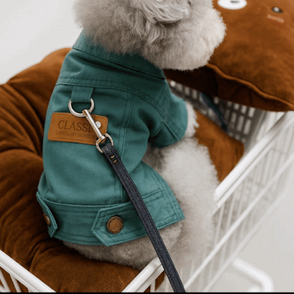 Manteau chien | Le Jeans Jacket - Jamais sans mon chien