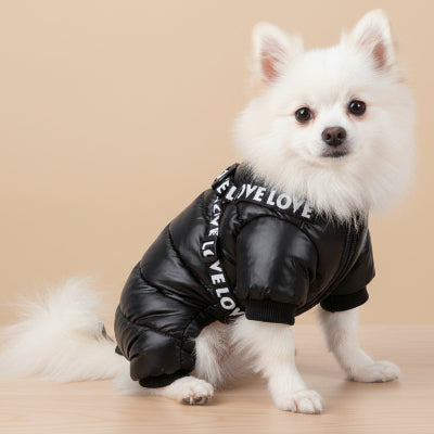 Manteau pour Chien | L'Astronaute- Couleur NOIR
