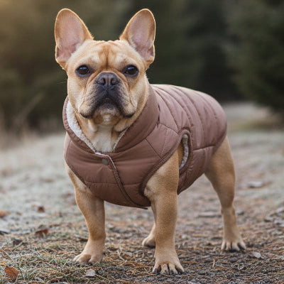 Manteau pour Chien | La Doudoune- couleur BRUN