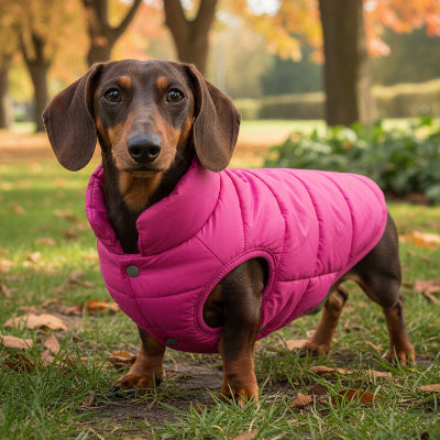 Manteau pour Chien | La Doudoune- couleur ROSE