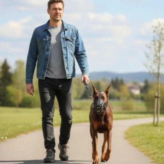 Muselière pour chien | Confort Sécurité - Jamais sans mon chien
