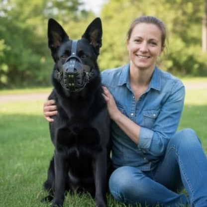 Muselière pour chien | Confort Sécurité - Jamais sans mon chien