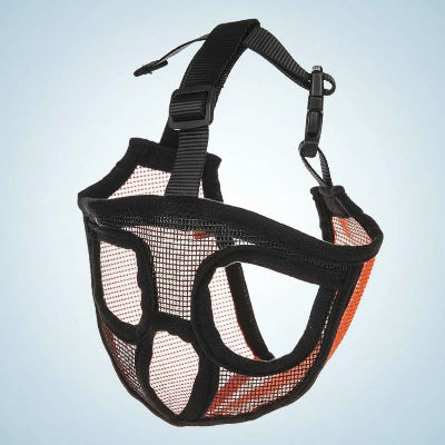 Muselière chien | Hannibal Lecter- couleur ORANGE- Modèle A