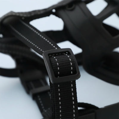 Muselière chien | Silicone-Lignes réfléchissantes