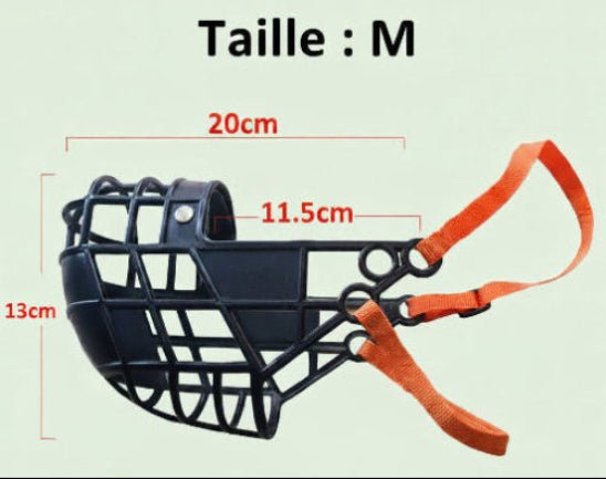 Muselière chien | Nez dans Le Panier - Jamais sans mon chien