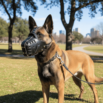 Muselière pour chien | Confort Sécurité - Jamais sans mon chien