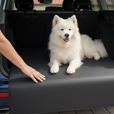Protection chien voiture | Imperméable Antidérapante- Samoyede