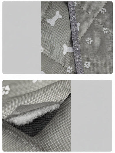 Protection chien voiture | Imperméable Matelassée-Couture et Materiaux