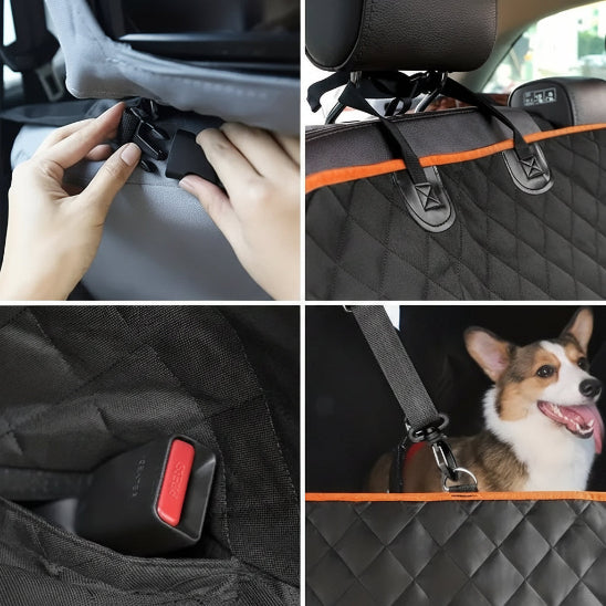 Protection voiture chien | Matelassée à panneaux- Caractéristiques