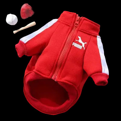 Pull Chien | Le Sportif-couleur ROUGE