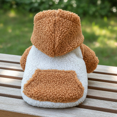 Pull Chien | Polaire Berbère- couleur CARAMEL