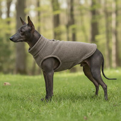 Pull pour Chien | Doux Polaire 2-couleur MARRON