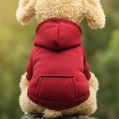 Pull pour Chien | Le Cotton Ouaté- couleur ROUGE VIN