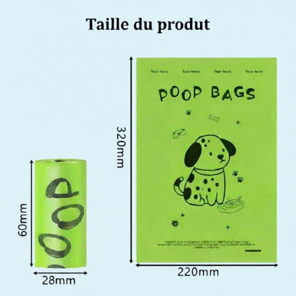 SAC A CROTTE | Les Sacs à Poop - Jamais sans mon chien
