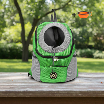 Sac a dos chien | Le Hublot- couleur VERT