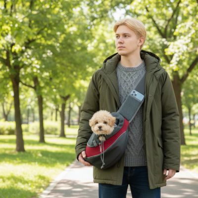 Sac de Transport pour Chien | Voyageur - Jamais sans mon chien