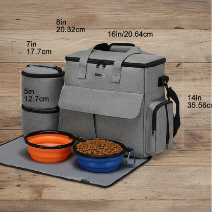 Sac de Voyage Chien | Les Vacances- Dimensions