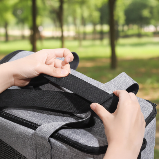 Sac de voyage chien | Les Vacances- Sangle ajustable