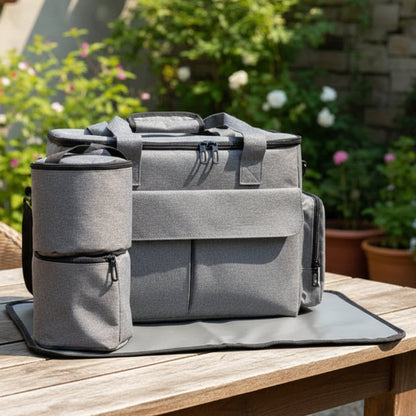 Sac de voyage pour chien | Le Multifonction en Gris