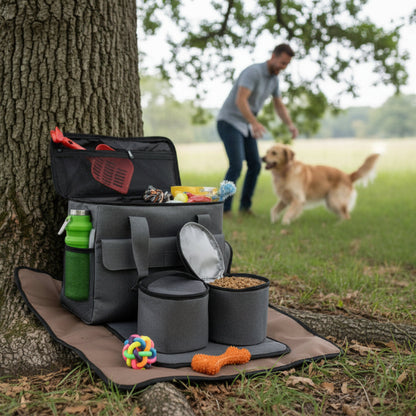Sac de voyage pour chien | Le Multifonction- au parc