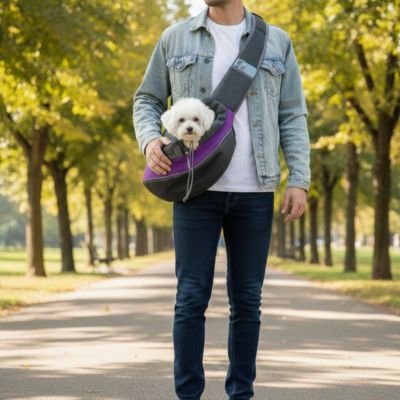 Sac de Transport pour Chien | Voyageur - Jamais sans mon chien