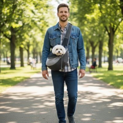 Sac de Transport pour Chien | Voyageur - Jamais sans mon chien