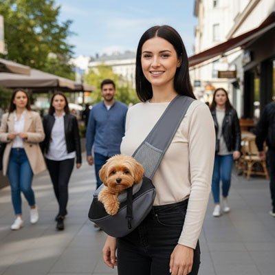 Sac de transport pour Chien | Promenade - Jamais sans mon chien