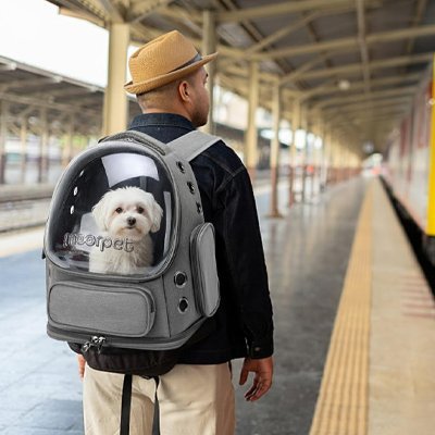 Sac transport Chien | Le Nomade - Jamais sans mon chien