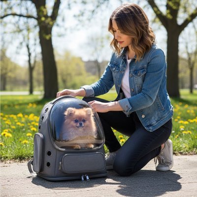 Sac transport Chien | Le Nomade - Jamais sans mon chien