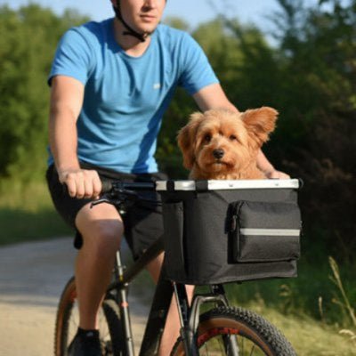 Vélo panier Chien | La BlackBox - Jamais sans mon chien