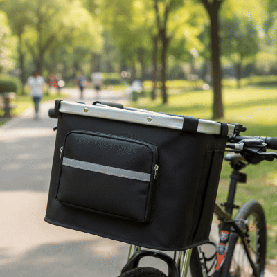 Vélo panier Chien | La BlackBox - Jamais sans mon chien